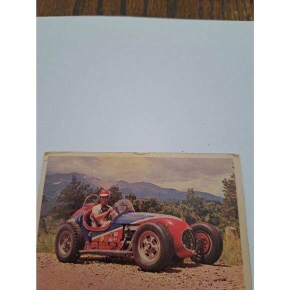 Vintage 1965 Hot Rod Magazine #53 Spec Sheet Trading Card Pikes Peak Champ - Picture 2 of 3